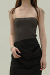 SWAYING/KNIT Silk Chain Camisole SW211SZ58 PS13